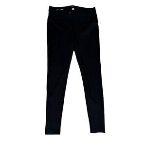 Loft Leggings Women's 8 Black Ankle Mid Rise